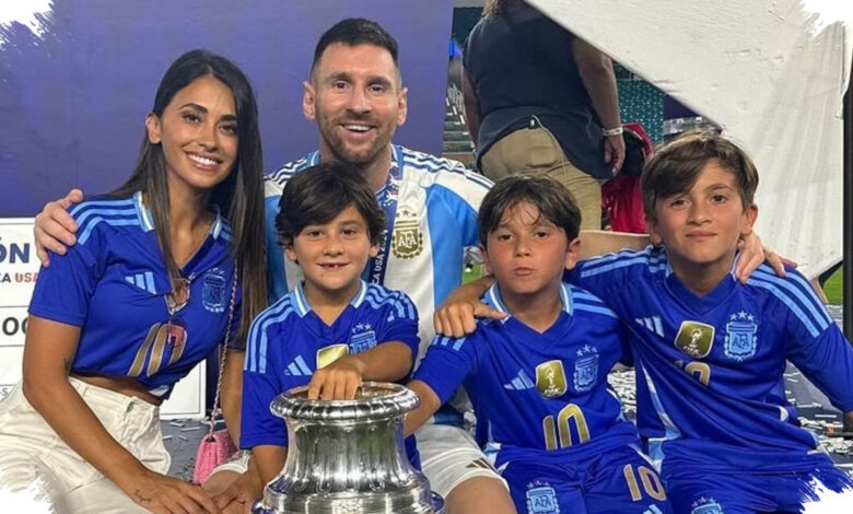 10 Potret Mesra Lionel Messi untuk Keluarga, dari Cinta Masa Kecil sampai Tahun Baru