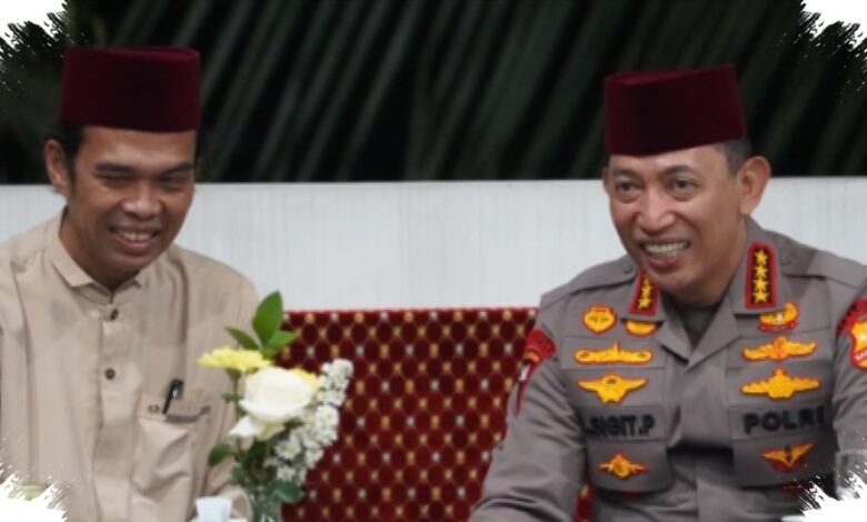 Kapolri Bertemu UAS di Riau, 3 Pesan Soal Hajat Hidup dan Medsos Mengemuka
