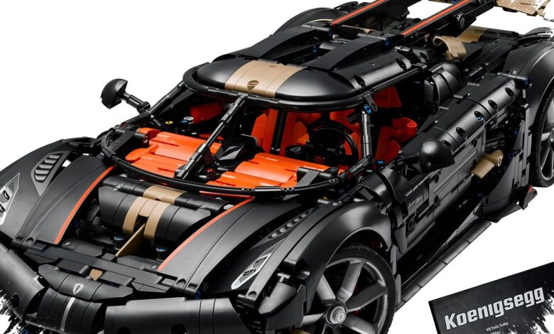 Lego Technic Koenigsegg Sadair’s Spear Pecahkan Rekor, Mobil Lego Ini Tembus 111 Km/Jam