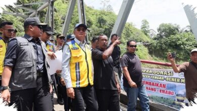 Jembatan Enang-enang Ditutup Lagi, Menteri PU Nilai Strukturnya Belum Aman