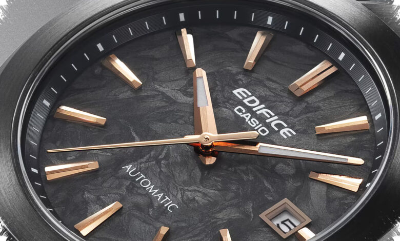 Casio Bawa 5 Jam Tangan Edifice EFK-200 ke AS, Dua Model Andalkan Forged Carbon