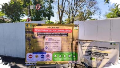 Jalan Diponegoro Ditutup Permanen, Arus Lalu Lintas di Kawasan Gedung Sate Berubah Total