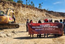 Warga Tegalrejo Menolak Tambang Gamping, DLHK Jateng Siap Bahas dengan ESDM