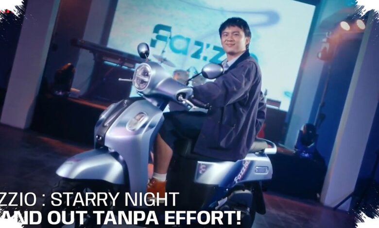 Yamaha Fazzio Starry Night Makin Langka, Detail Mewahnya Langsung Menarik Perhatian