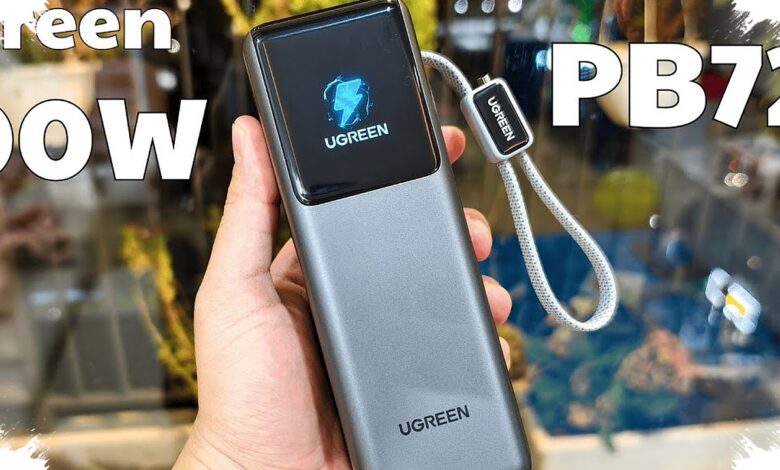 Ugreen PB728 Bawa 200W dan Baterai 25.000mAh, Tapi Tetap Bisa Masuk Kabin Pesawat
