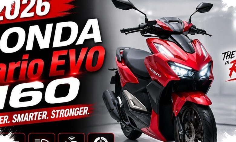 New Honda Vario Evo 160 Makin Sporty dan Modern, Ini Detail Perubahannya