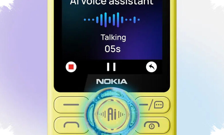 4 Feature Phone Nokia Ini Bawa AI, Tombol Khususnya Langsung Ubah Cara Pakai