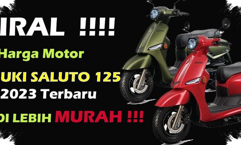 Suzuki Saluto 125 2027 Makin Elegan, Skuter Eropa Ini Tampil dengan 5 Warna Baru