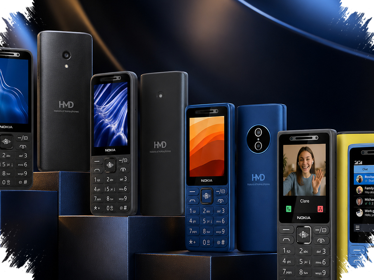 4 Feature Phone Nokia Baru Ini Punya Asisten AI, Tapi Ada Biaya Langganan