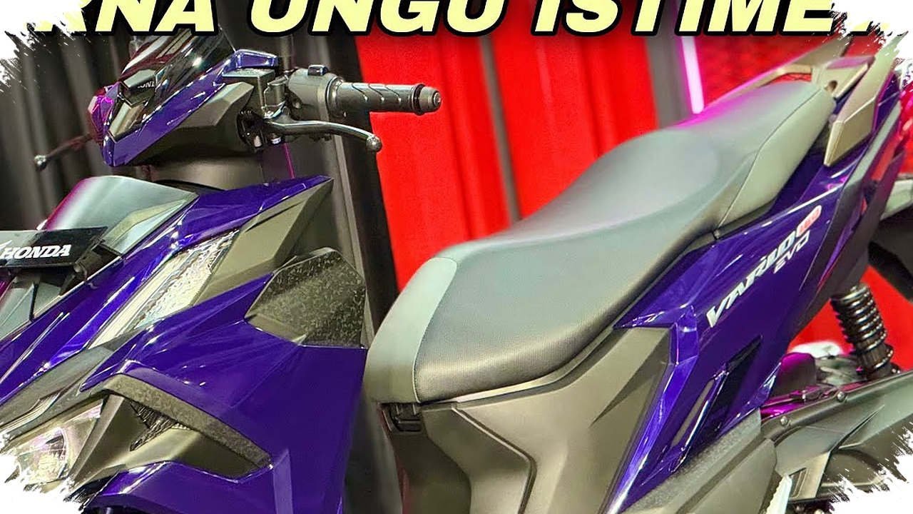 Vario Evo 160 ABS Purple Hadir Lebih Mewah, Harga OTR Karawang Rp31,75 Juta