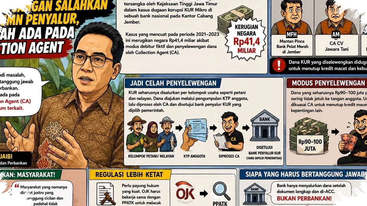 Ibrahim Soroti Kasus KUR di Jember, Bank BUMN Dinilai Bukan Pihak Utama yang Salah
