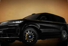 Denza N9 Dark Gold, SUV Raksasa yang Menyembunyikan Emas 24 Karat di Emblem Depannya