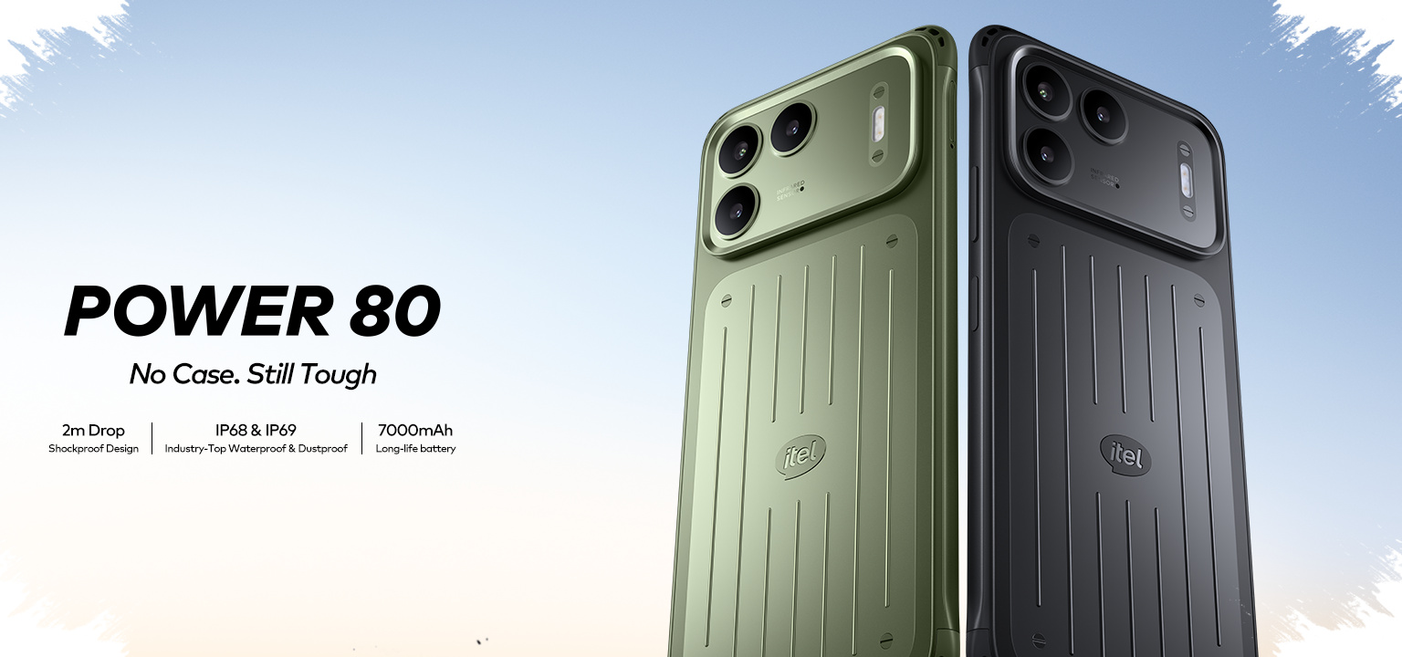 itel Power 80 Bawa Baterai 7.000 mAh dan Ketahanan Militer, Tapi Ada Kompromi Besar