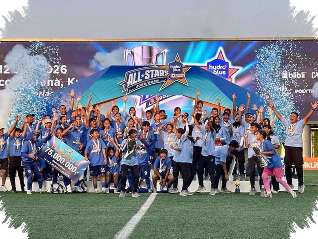Akademi Persib Menang Telak di Final U-18, Bangkit Setelah Kalah di Fase Grup