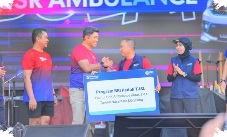 BRI Salurkan Ambulans ke SMA Taruna Nusantara, Dukungan Kesehatan Sekolah Makin Kuat