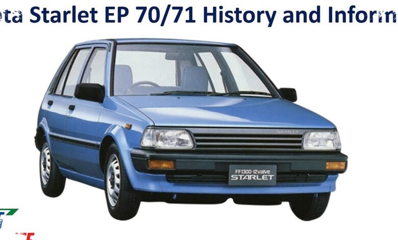 Starlet Jadi Cikal Bakal Yaris, Jejaknya Dimulai Dari EP70 Pada 1985