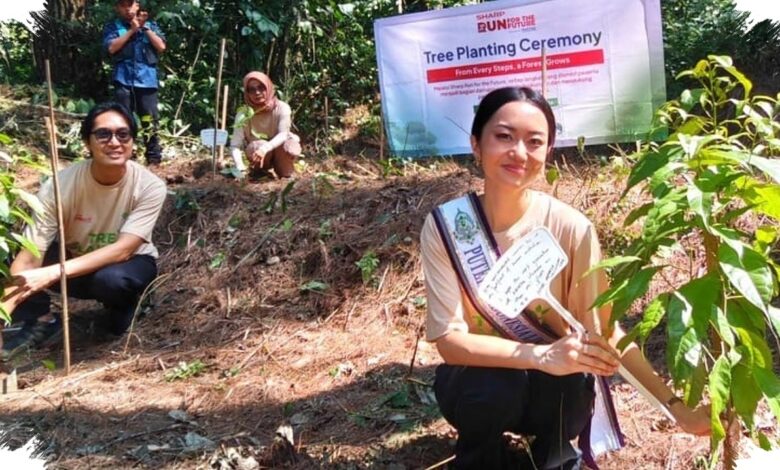 Sharp Ubah Langkah Pelari Jadi 600 Pohon, Teknologi Ini Menyentuh Habitat Elang Jawa