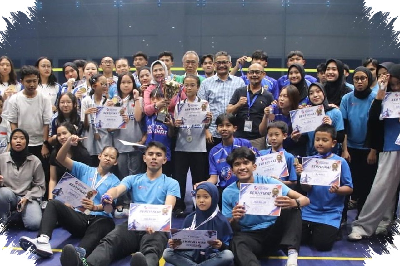 Jawa Barat Tuan Rumah yang Tak Terbendung, Rebut 11 Emas di Kejurnas Squash 2026