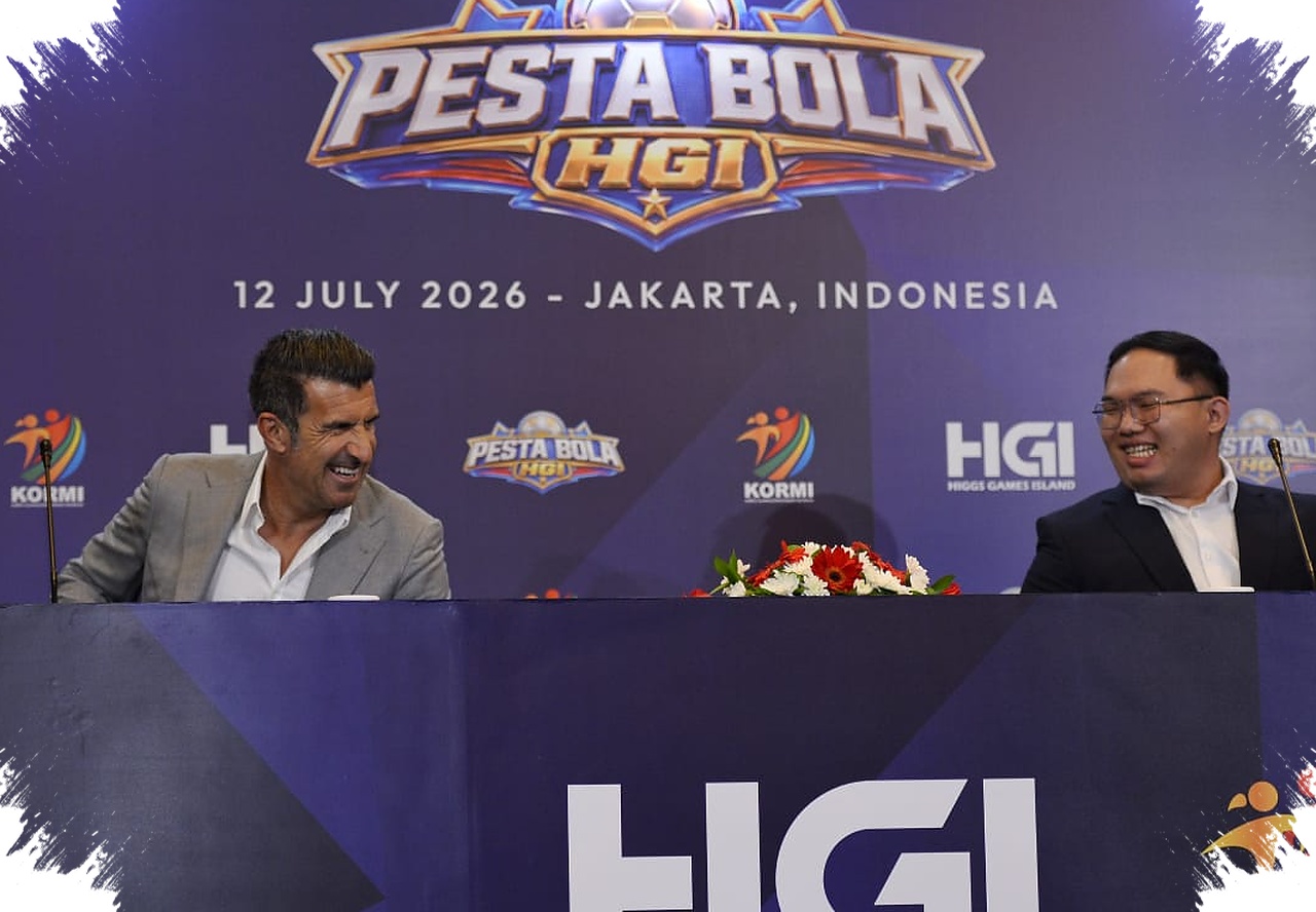 Luís Figo Datang ke Pesta Bola HGI 2026, Dukungan KORMINAS Bikin Acaranya Naik Kelas