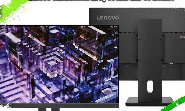 Lenovo ThinkVision E24q-30 Muncul dengan 1440p dan 100Hz, Bukan Monitor Kantoran Biasa