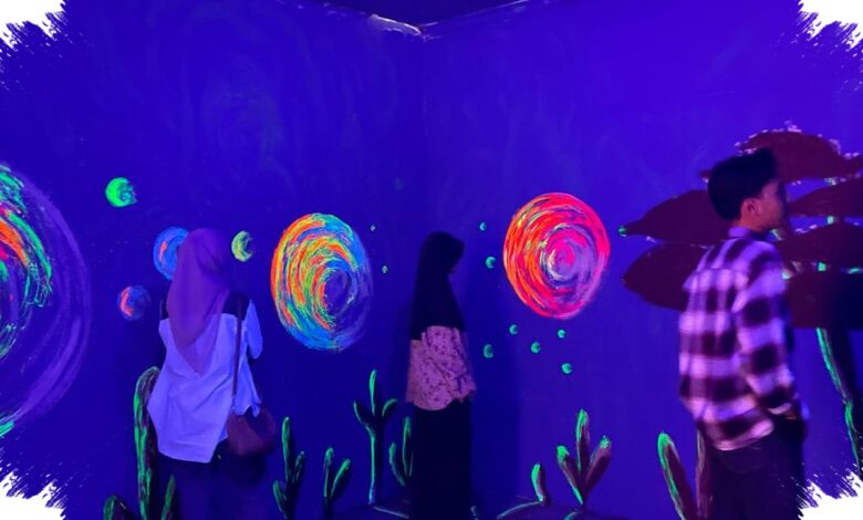 Mirror Art Room di Badri Galery Banjarmasin, Ruang Cermin yang Bikin Anak Muda Betah