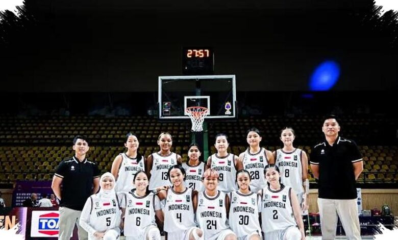 Timnas Basket Putri Indonesia U-18 Mengamuk, Oman Dibantai 127-6 di Bangkok