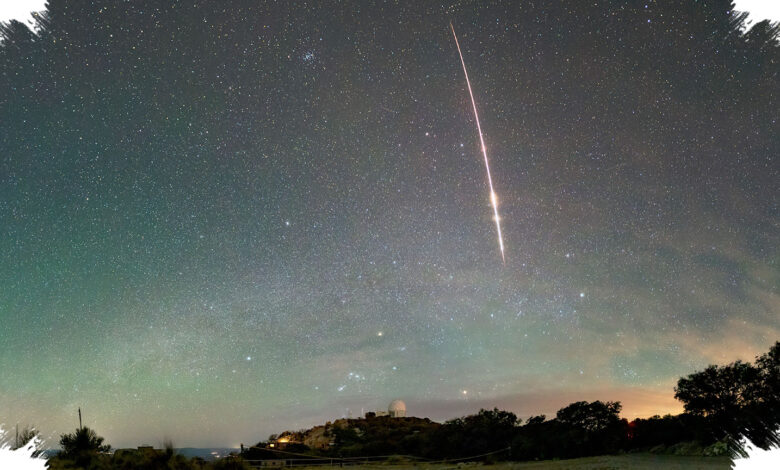 Meteor Melintas di Langit, Warna Ternyata Ditentukan Kandungan Mineralnya