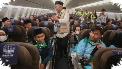 Garuda Selesaikan Penerbangan Haji 102.705 Jemaah, OTP Kepulangan Tembus 90,3%