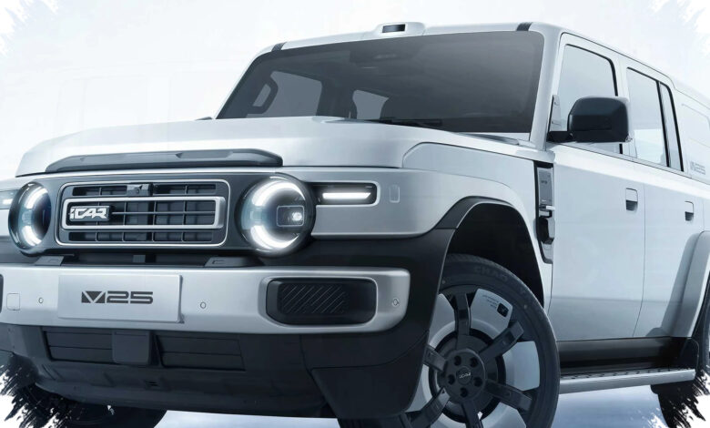 iCar V25 Muncul dengan Jarak Listrik 150 Km, Chery Siapkan SUV Boxy yang Lebih Serius
