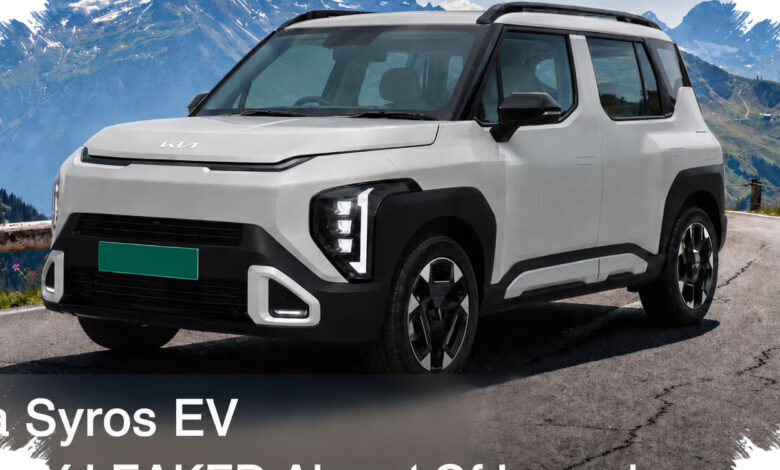 Kia Syros EV Siap Jadi SUV Listrik Murah, Harga Rp280 Jutaan Bikin Pasar Melirik