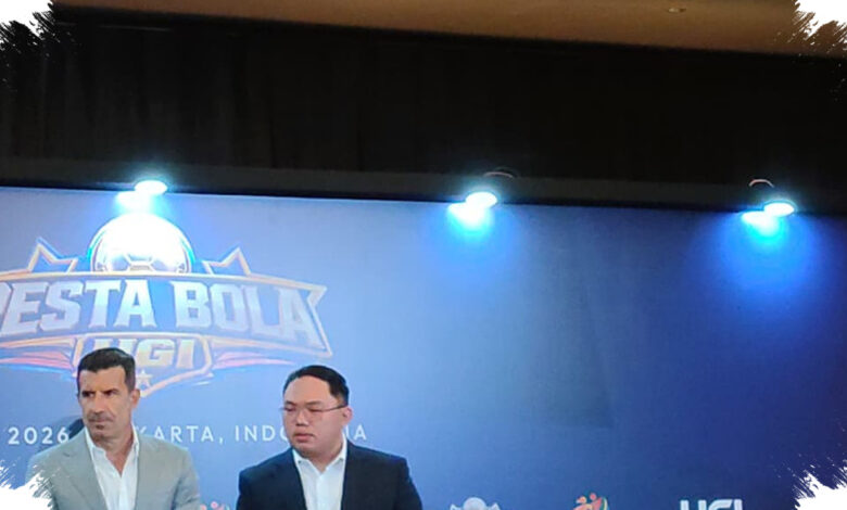 Luis Figo Ramaikan Pesta Bola HGI 2026, Indonesia Disorot di Mata Dunia