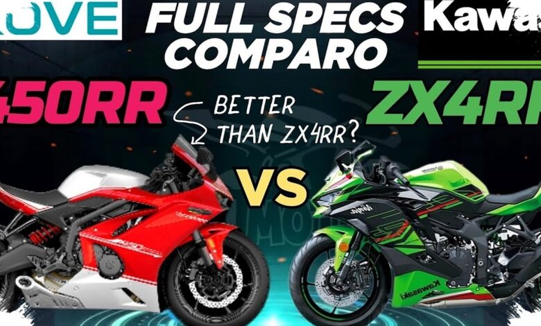 ZX-4RR vs 450RR, Dua Supersport 4 Silinder yang Sama-Sama Menggoda
