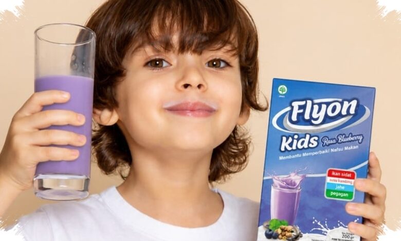 Orang Tua Makin Selektif, Flyon Kids Blueberry Kian Dipilih untuk Nafsu Makan Anak