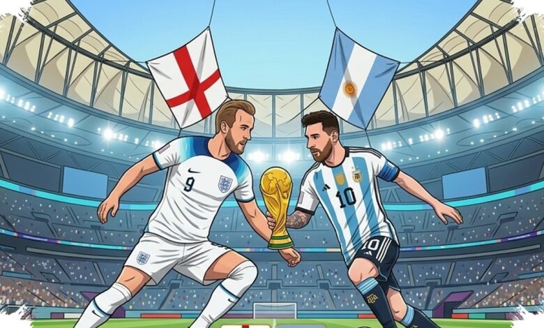 Inggris vs Argentina di Semifinal 2026, Sejarah Panjang Ini Bisa Berbalik Lagi