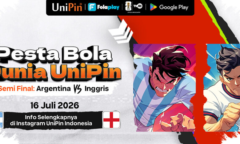 UniPin Satukan Fans Bola dan Gamer, Nobar Piala Dunia 2026 Jadi Ajang Hadiah