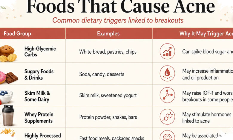 7 Makanan yang Bisa Memperparah Jerawat, Ada yang Sering Dianggap Sehat
