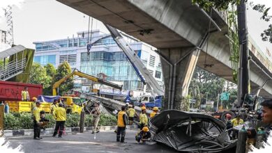 Pramono Serahkan Proses Hukum Truk Tabrak JPO Tendean ke APH, JPO Harus Cepat Dibangun Lagi