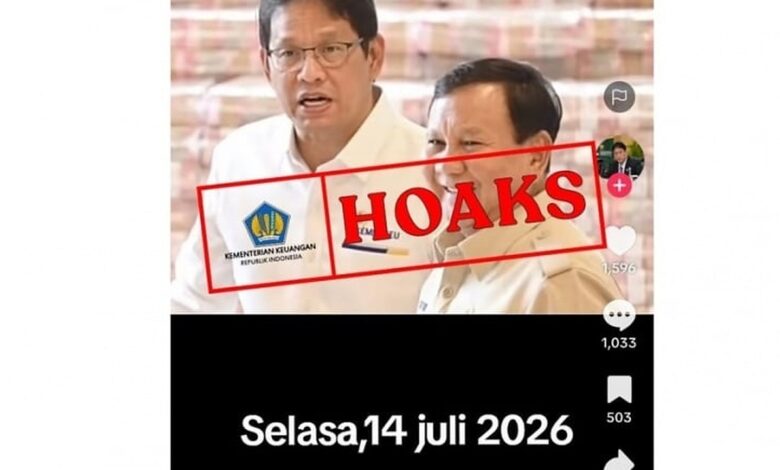Kemenkeu Ingatkan Warga, Video Program Dana Hibah Menteri Keuangan Ternyata Hoaks