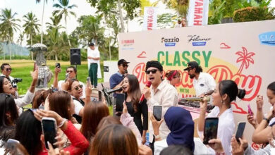Ratusan Anak Muda Bali Riding Bareng Grand Filano Hybrid, Baskara Mahendra Ikut Tampil Stylish