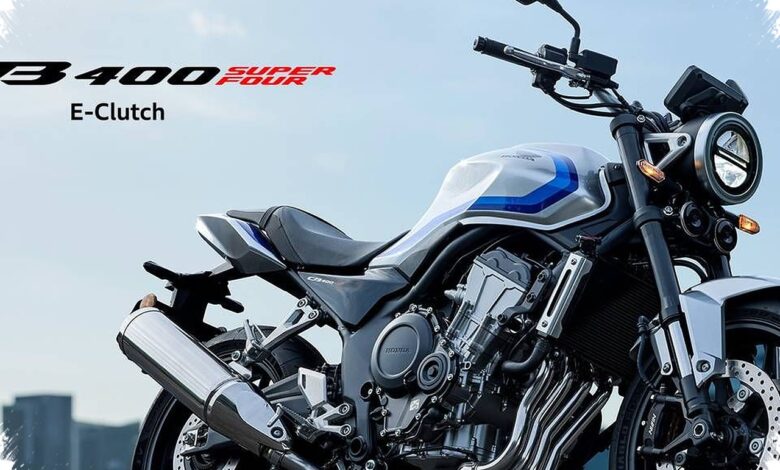 Honda CB400 Super Four E-Clutch Kembali, 4-Silinder Legendaris Hadir dengan Teknologi Baru