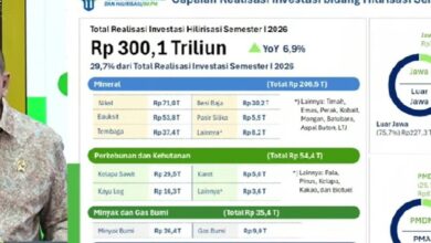 Investasi Semester I 2026 Tembus Rp1.010,6 Triliun, Hong Kong Salip Singapura