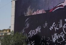 Iran Pajang Gambar Trump di Peti Mati, Balas Dendam untuk Khamenei Kembali Dipertontonkan