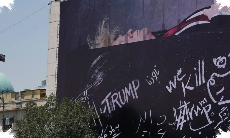 Iran Pajang Gambar Trump di Peti Mati, Balas Dendam untuk Khamenei Kembali Dipertontonkan