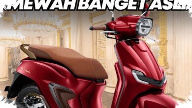 Honda Stylo 160 Special Burgundy 2026, Kalem di Luar tapi Mesin 160 cc-nya Mengejutkan
