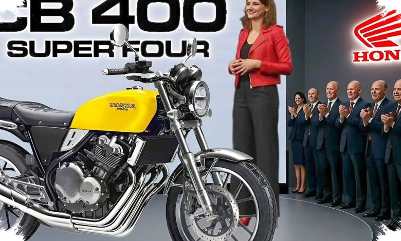 Honda CB400 Super Four 2026 Kembali, Mesin 4-Silinder dan E-Clutch Jadi Andalan