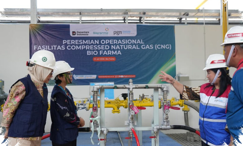 Bio Farma Beralih ke CNG, Pasokan 300.000 m³ per Bulan Diproyeksikan Hemat hingga 40 Persen