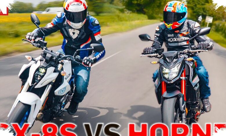 Pilih Torsi atau Kelincahan, Duel Suzuki GSX-8S dan Honda CB750 Hornet Makin Ketat
