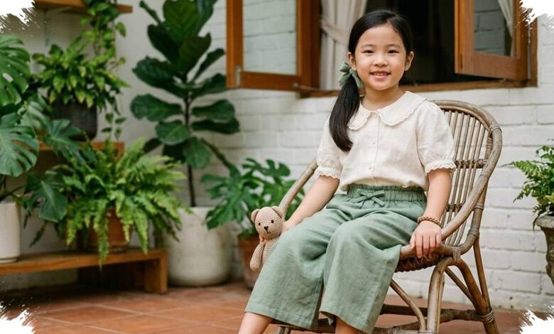 4 Celana Kulot Anak Perempuan yang Nyaman, dari Setelan hingga Jeans Diskon 57%