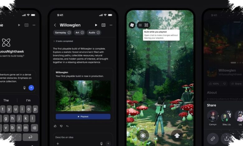 Roblox Buka Jalan Bikin Game dari HP Pakai AI, Namun Publikasinya Dibatasi Usia