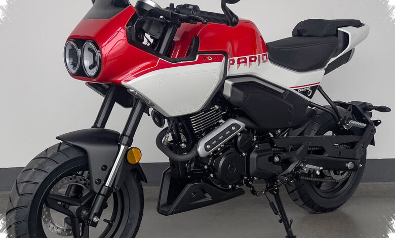 CFMoto Papio XO-1 Rp39,5 Juta, Motor Mini dengan ABS dan TCS yang Tak Biasa